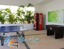 mesas de ping pong y futbolito